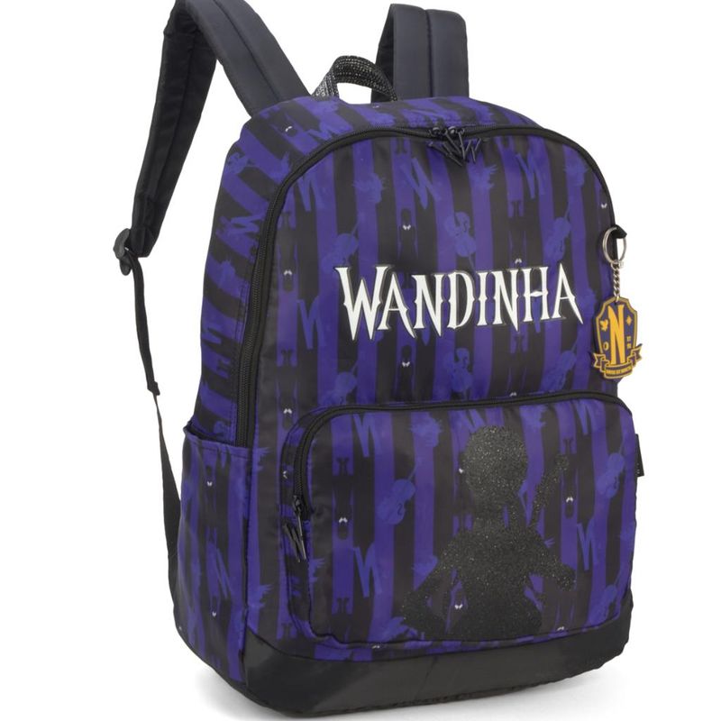 Mochila---Wandinha---Roxo-Gliter---Luxcel-1
