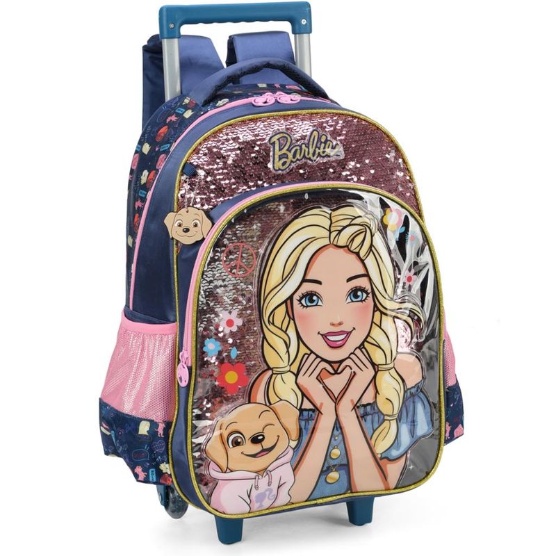 Mochila-com-Rodas---Barbie---Azul---Luxcel-0