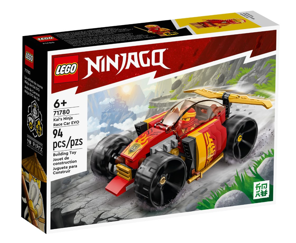Ninjago Carro de Corrida Ninja EVO do Kai - Lego 71780 - PBKIDS