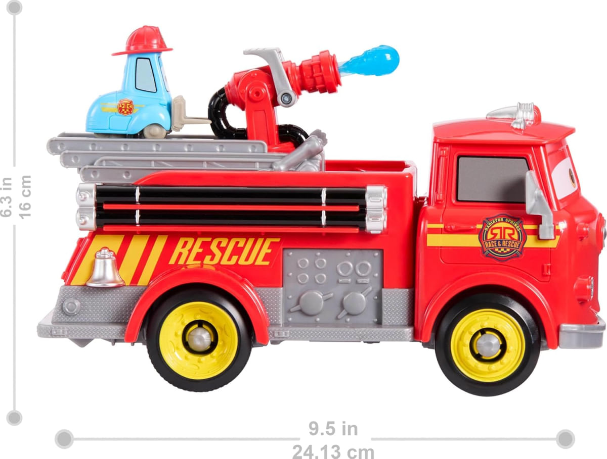 Disney Pixar Carros Caminhão de Bombeiros e Guido - Mattel