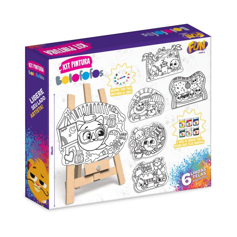 Conjunto-De-Acessorios---Bolofofos---Kit-De-Pintura---Fun-4
