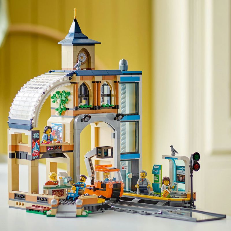 LEGO---City-Trains---Estacao-De-Trem-Central---60469-4