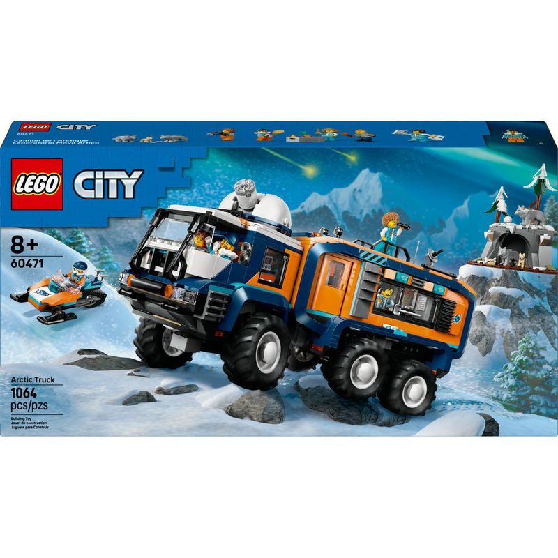 LEGO---City-Exploration---Caminhao-De-Laboratorio-Cientifico-Dos-Exploradores-Do-Artico---60471-1