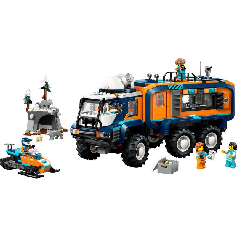 LEGO---City-Exploration---Caminhao-De-Laboratorio-Cientifico-Dos-Exploradores-Do-Artico---60471-2