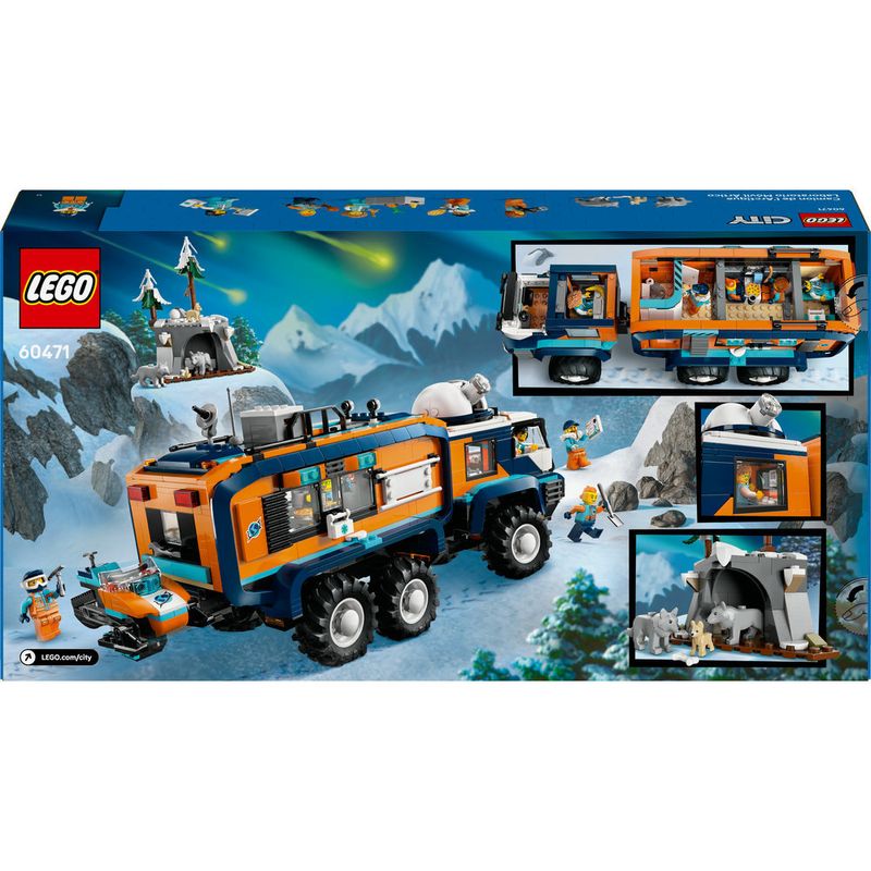LEGO---City-Exploration---Caminhao-De-Laboratorio-Cientifico-Dos-Exploradores-Do-Artico---60471-6