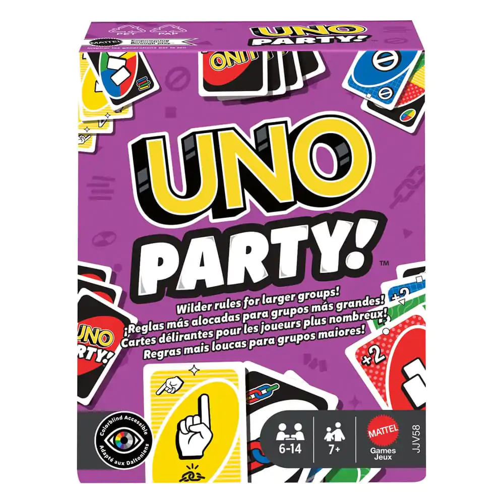 JOGO UNO PARTY REFRESH - MATTEL - Ri Happy