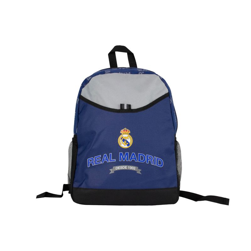 Mochila---Real-Madrid---Fecho-de-Correr-Simples---Azul---Maccabi--0