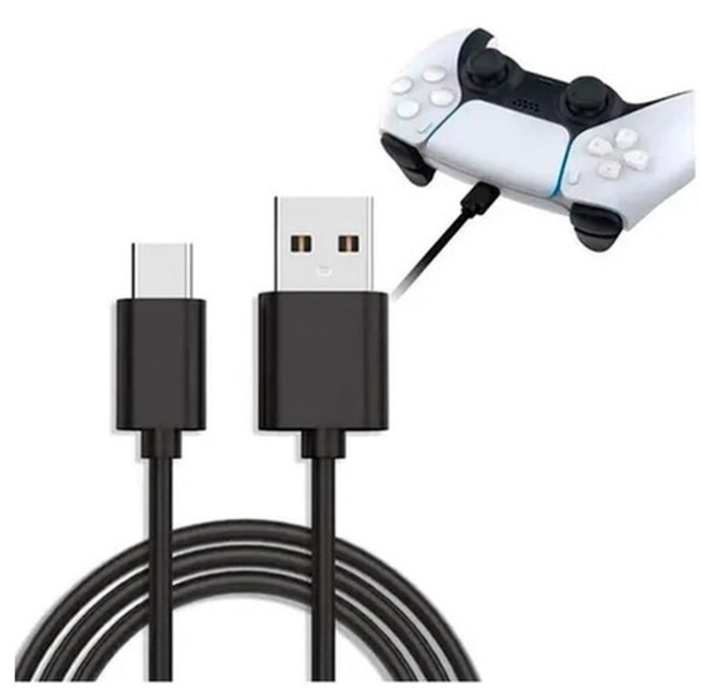 Carregador Cabo Tipo C Usb Playstation 5
