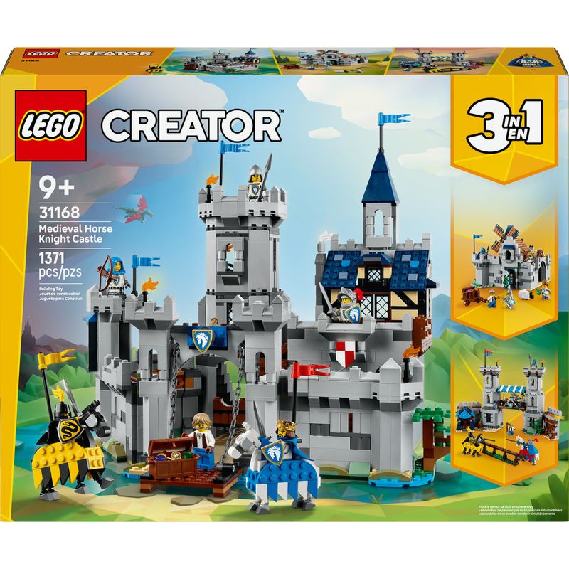 LEGO---Creator---Castelo-Medieval-com-Cavaleiros---31168-1