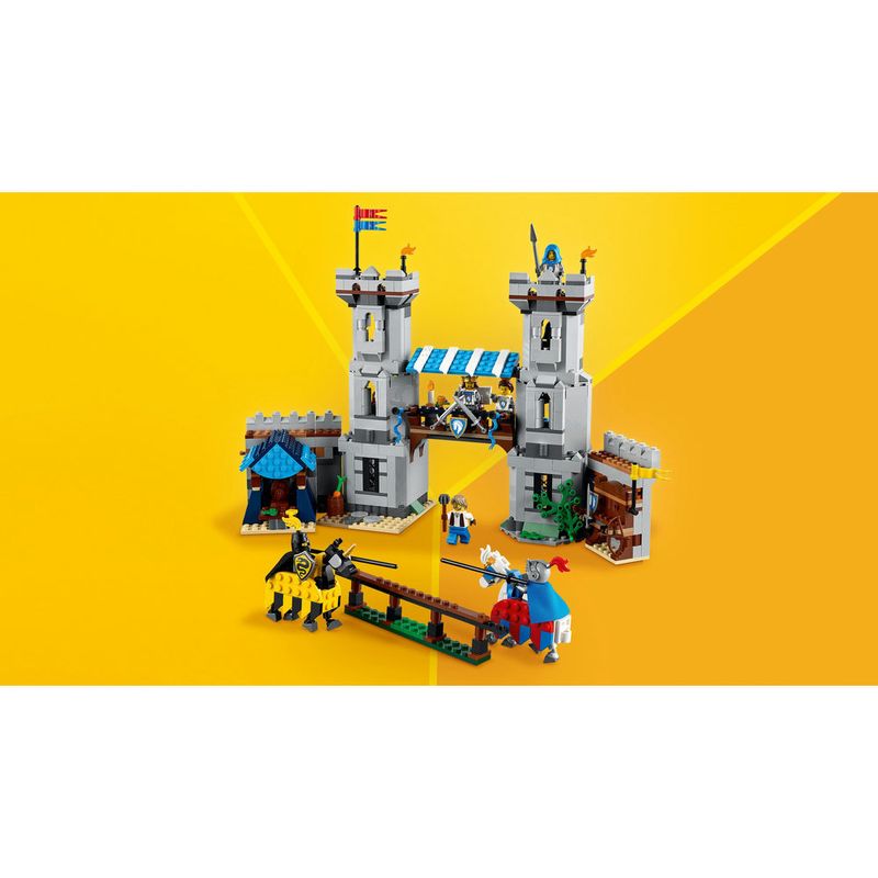 LEGO---Creator---Castelo-Medieval-com-Cavaleiros---31168-9