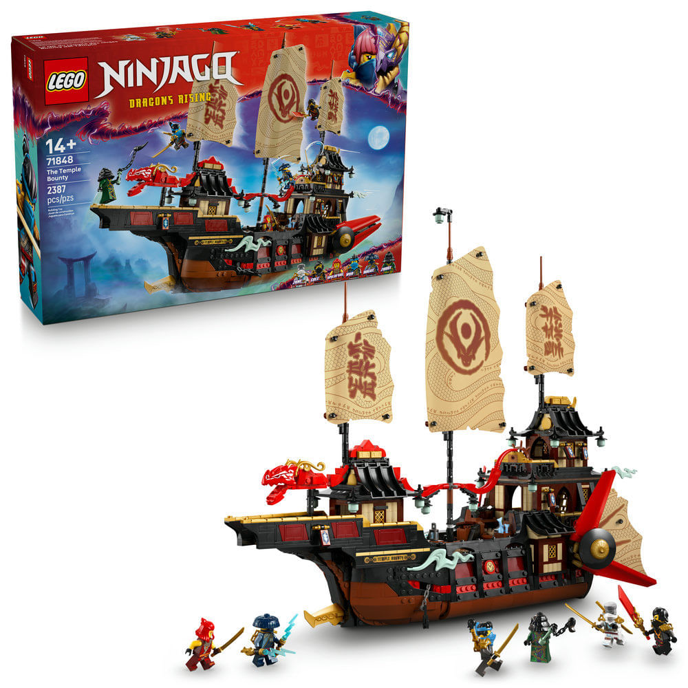 LEGO - Ninjago - A Recompensa do Templo - 71848 - Ri Happy