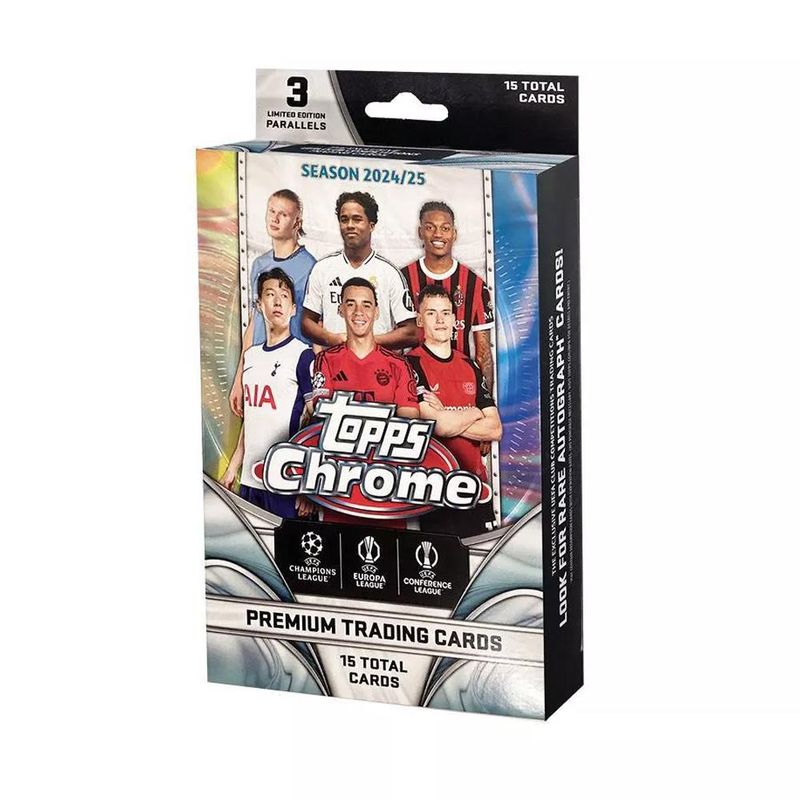 Cartas-Colecionaveis---Ucc-Chrome-2024-25---Hanger-Pack-15-Cards---Topps-0
