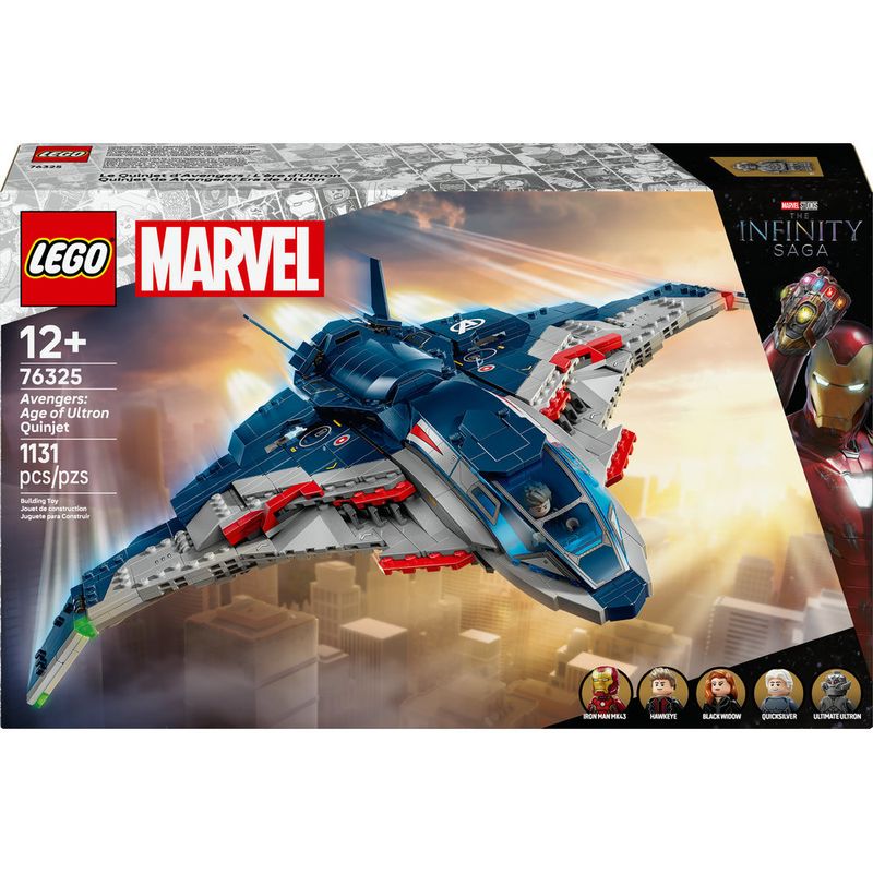 LEGO---Super-Heroes-Marvel---Quinjet-De-Vingadores--A-Era-De-Ultron---76325-1
