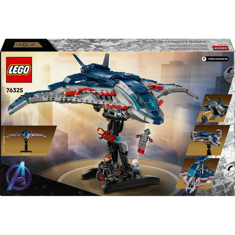 LEGO---Super-Heroes-Marvel---Quinjet-De-Vingadores--A-Era-De-Ultron---76325-6