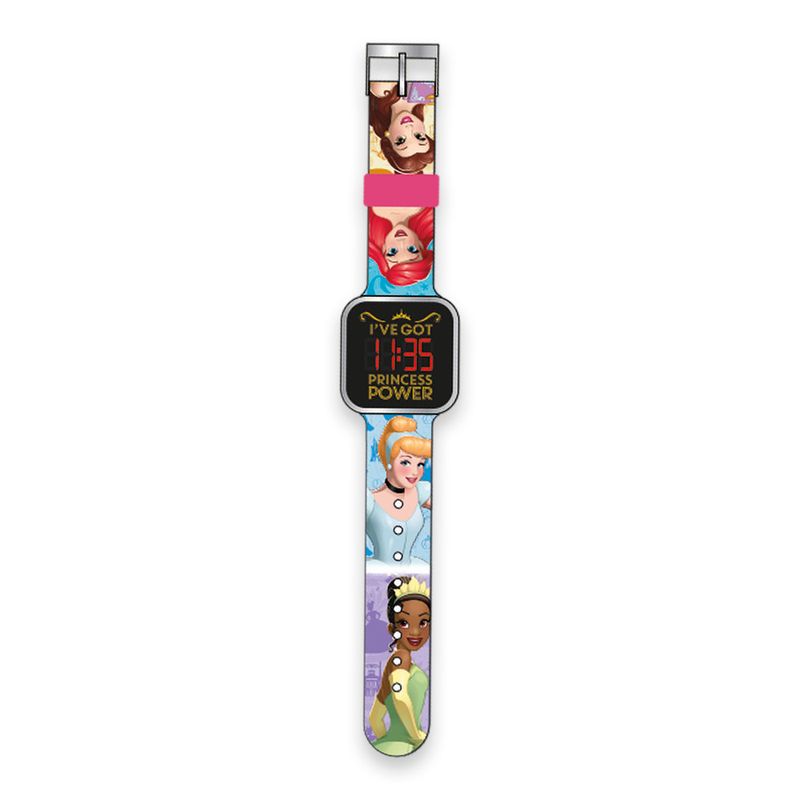 Relogio-Led-Infantil---Disney-Princesa---Colorido---Toyng-0
