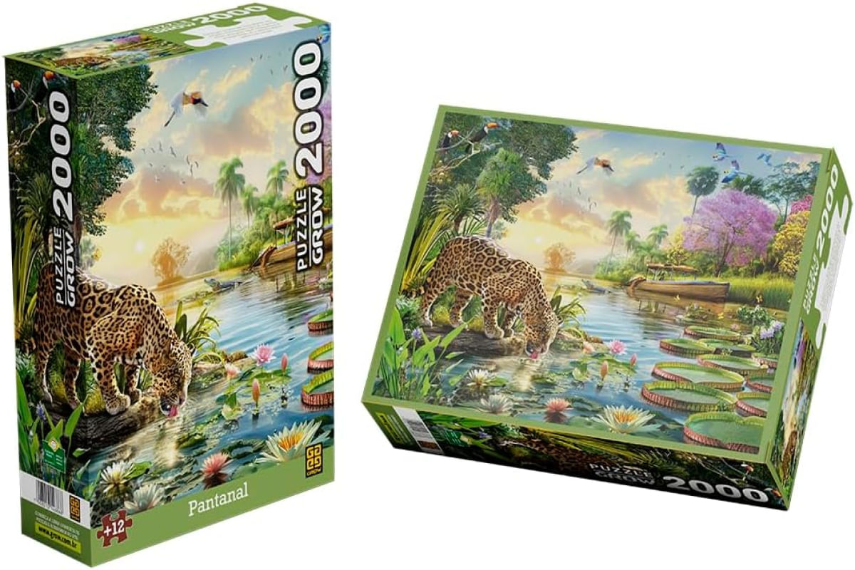 QC 2000 PCS PANTANAL - GROW - PBKIDS Brinquedos