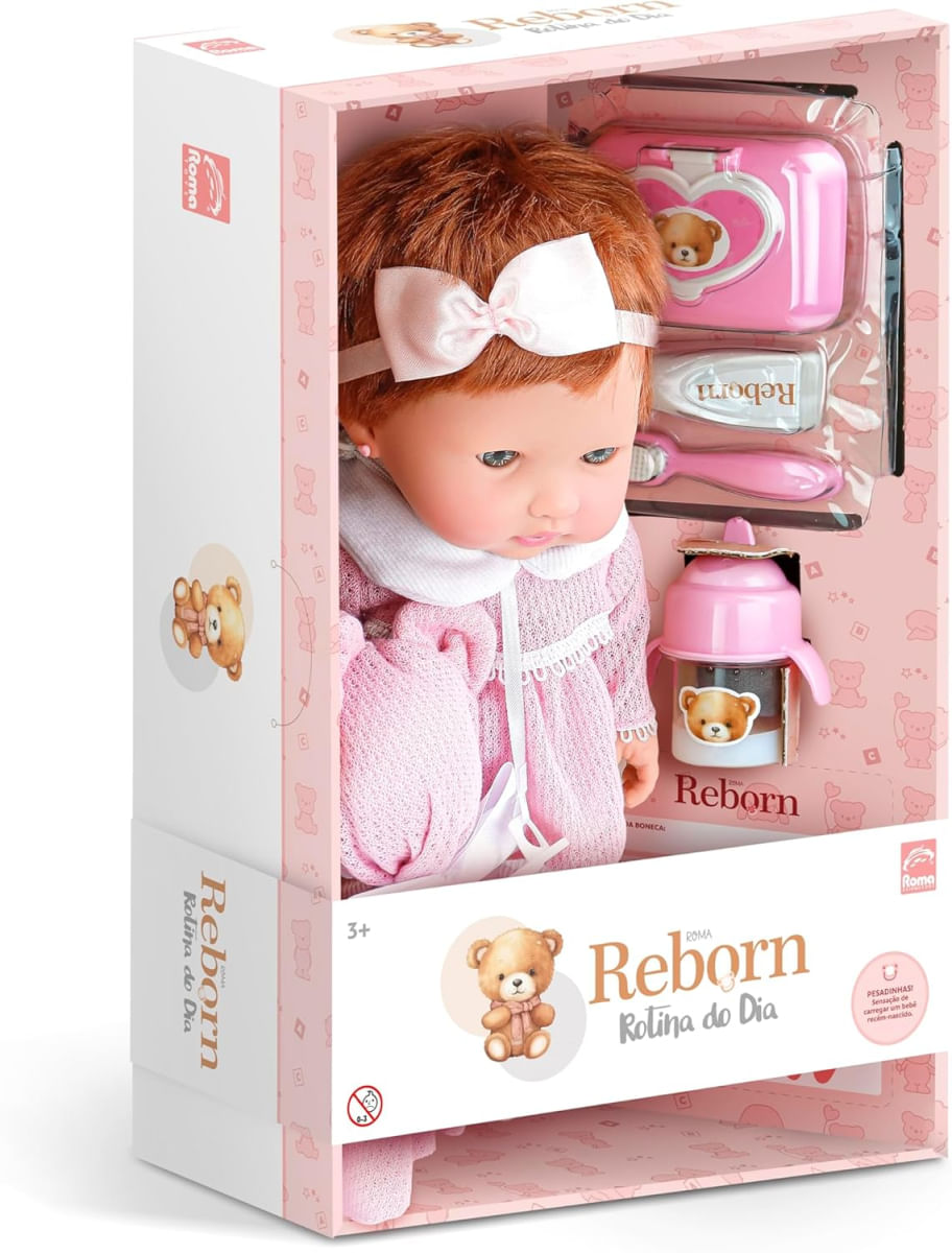 REBORN ROTINA DA NOITE - ROMA - Ri Happy