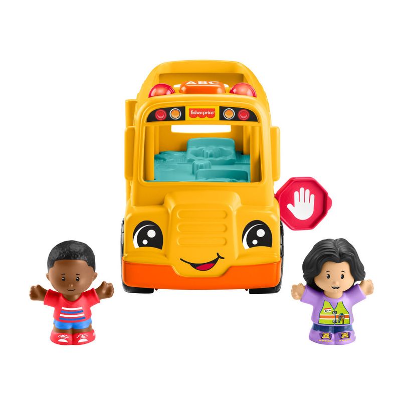 Brinquedo-para-Bebes---Little-People---Caminhao-Escolar-Medio---Fisher-Price-1