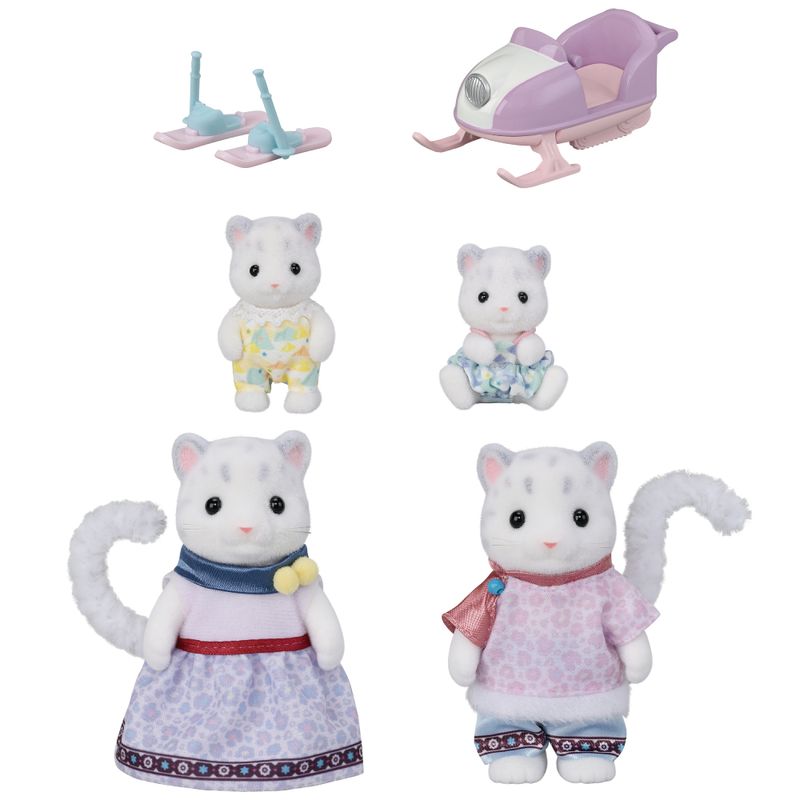 Sylvanian-Families---Conjunto-Familia-Dos-Leopardos----Da-Neve---Epoch-1