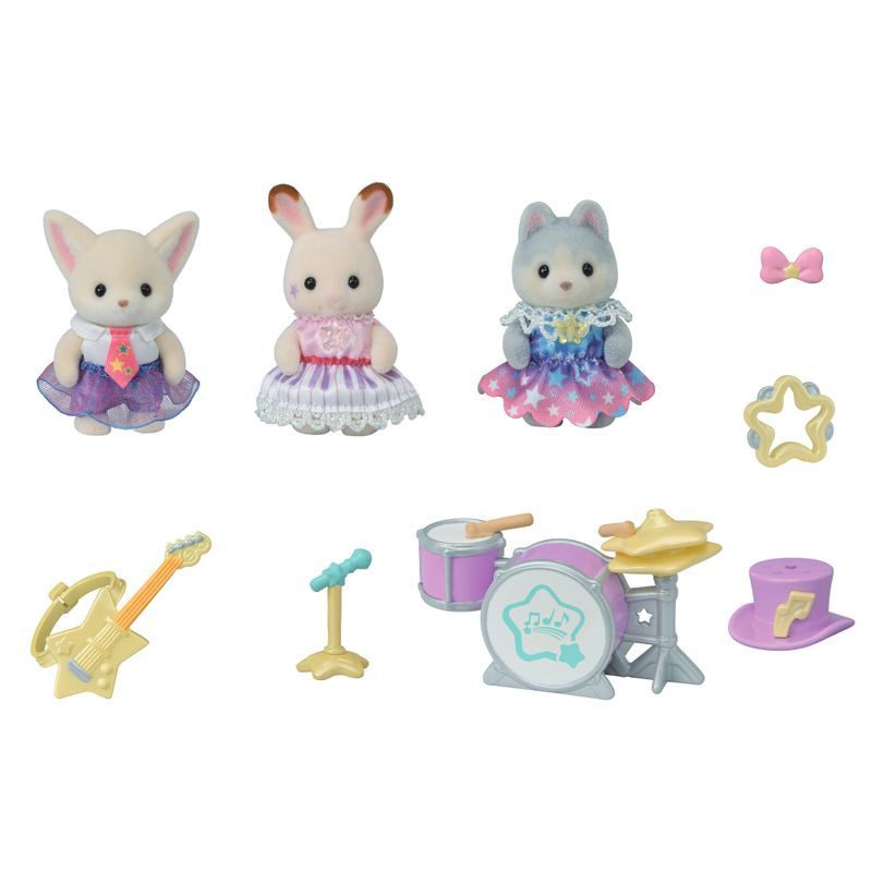 Sylvanian-Families---Conjunto-De-Concerto---Bebes-Estrelas---Epoch-0
