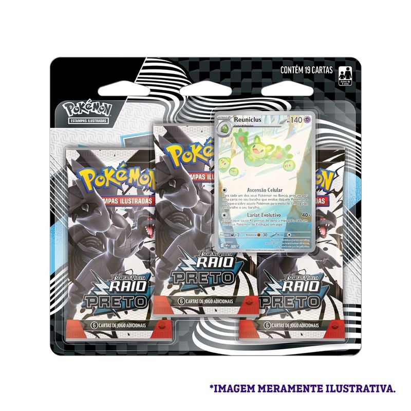 Jogo-de-Cartas---Pokemon---EV105---Blister-Triplo-Raio-Preto---Copag-0