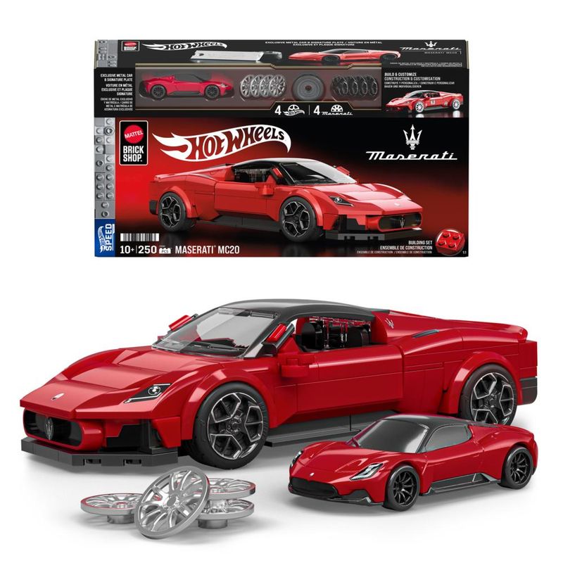 Blocos-De-Montar---Hot-Wheels---Brick-Shop---Speed-Maserati-MC20---Mattel-0