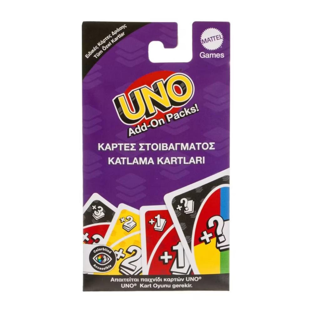 Uno Complementarios Jogo De Cartas - Mattel JCV55 - Ri Happy