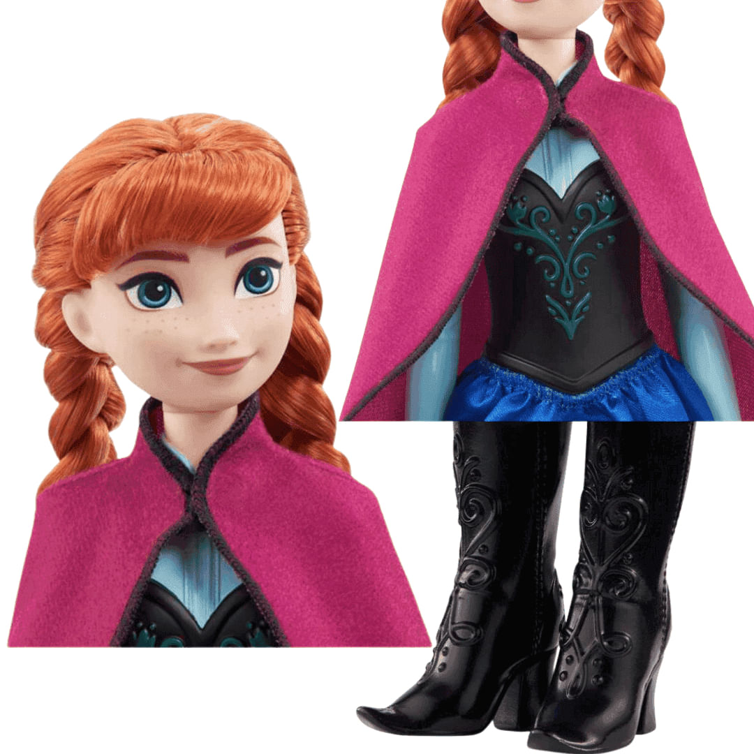 Boneca Disney Princesa Anna Frozen I 30Cm 3+ Mattel - Ri Happy