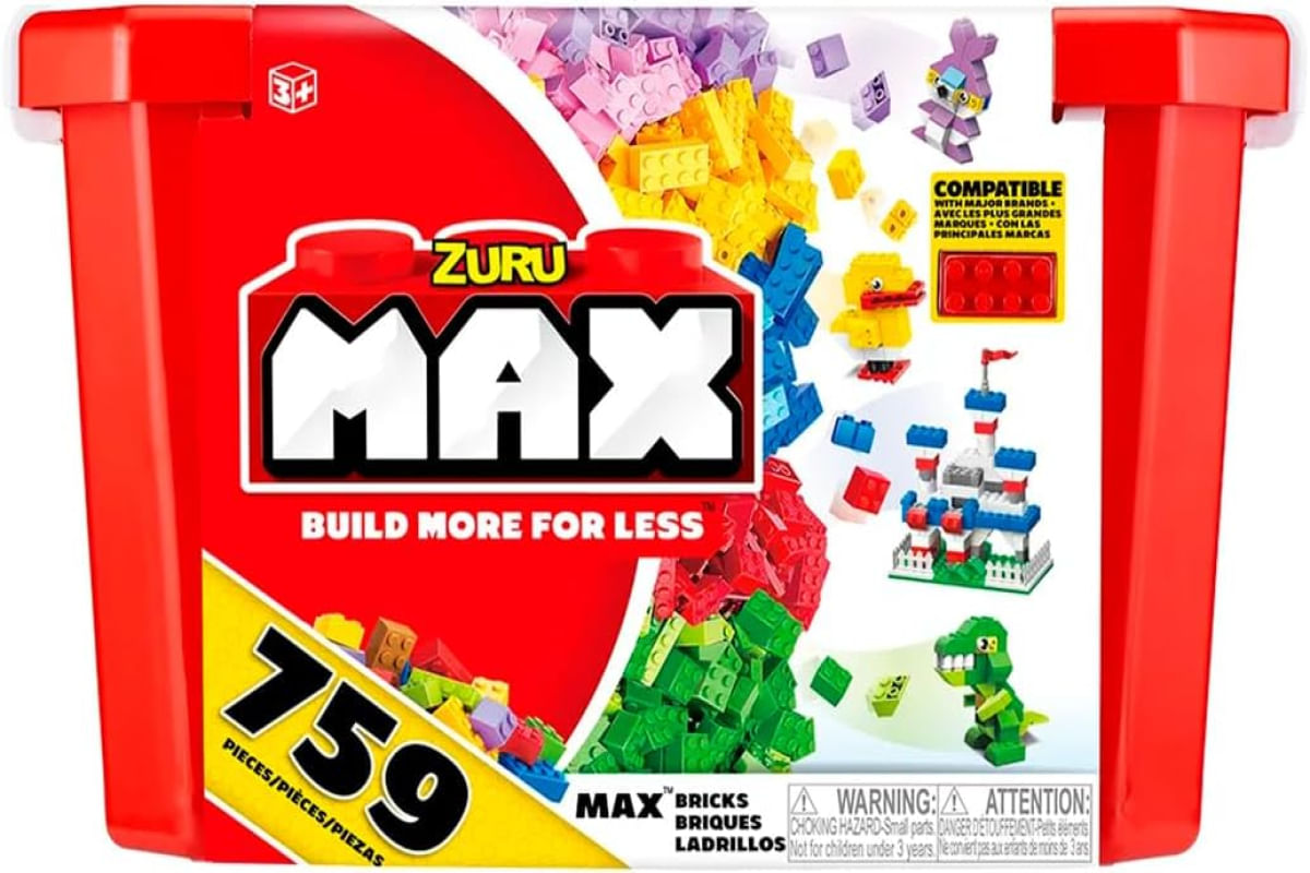Max Construction - Value Brick - 759 Blocos - Candide - Ri Happy