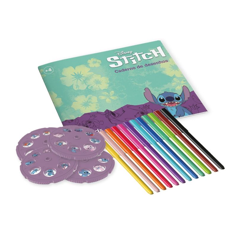 Conjunto-De-Artes---Disney---Stitch---Projetor-De-Desenho---Multikids-2