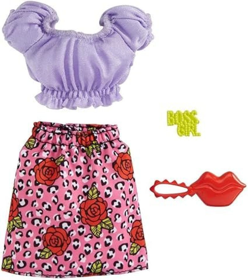 Barbie BarbieFashionista ROUPAS E ACESSÓRIOS, Multicolorido Ri Happy