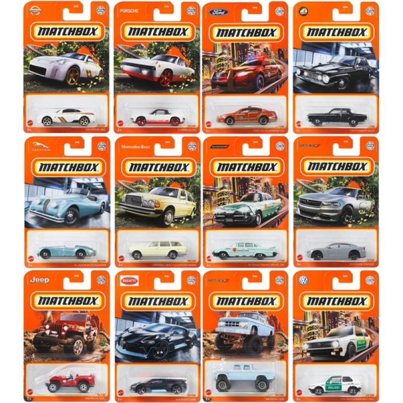 Carro Colecionável Escala 1:64 Matchbox SORTIDO - Mattel - Ri Happy