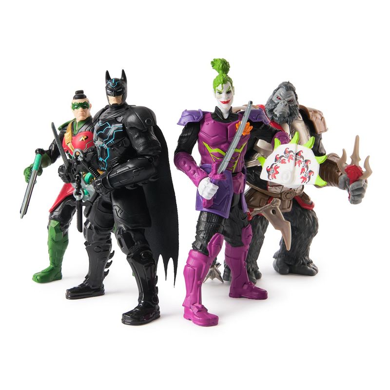 Boneco Gorilla de 15cm e Acessórios - Batman Ninja Strike - PBKIDS