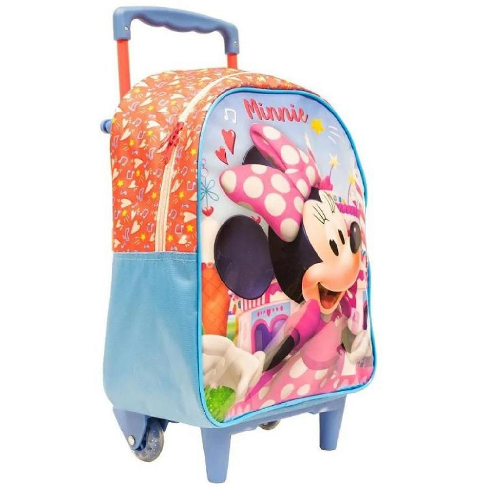 Mochila de Rodinhas Xeryus Minnie Rosa - Ri Happy