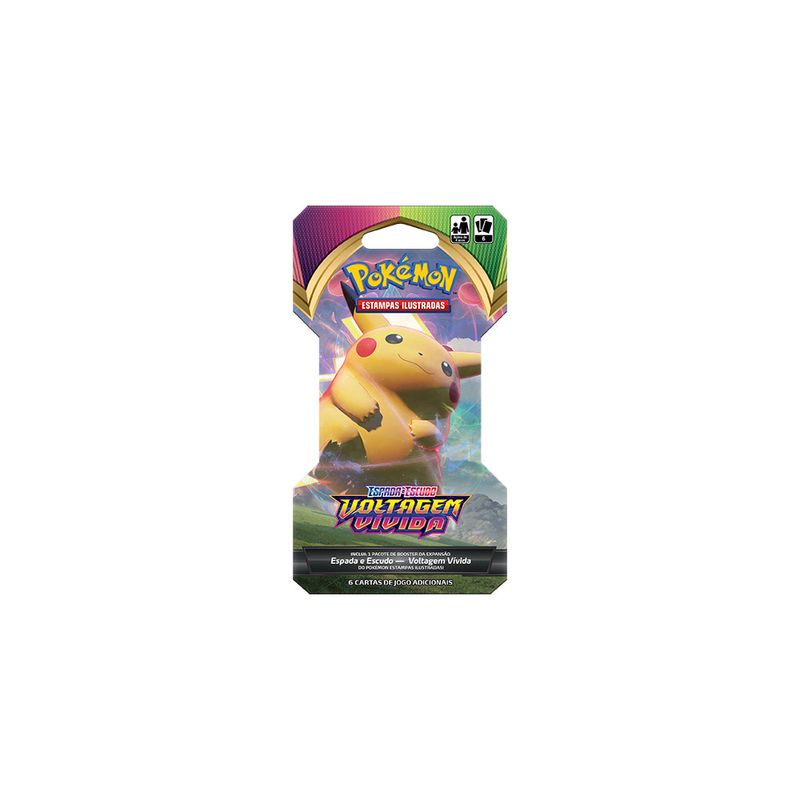 Deck-Pokemon---Blister-Unitario---Voltagem-Vivida---Pikachu---Copag-0
