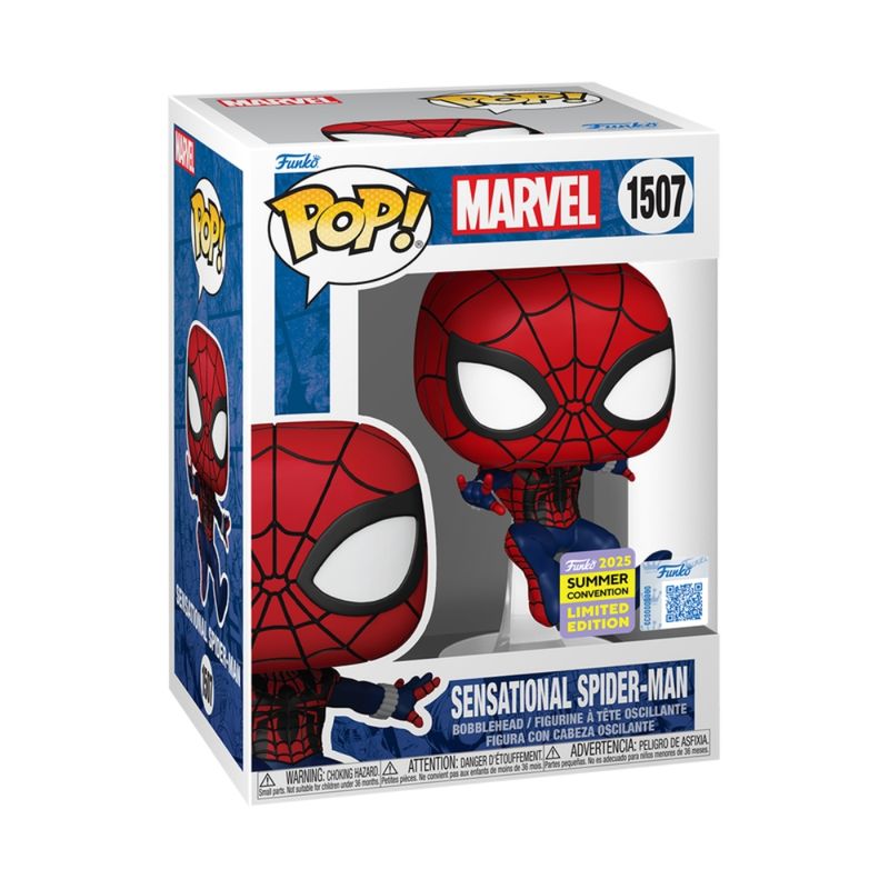 Mini-Boneco---Funko-Pop---Marvel---Homem-Aranha-Sensacional---Candide-1