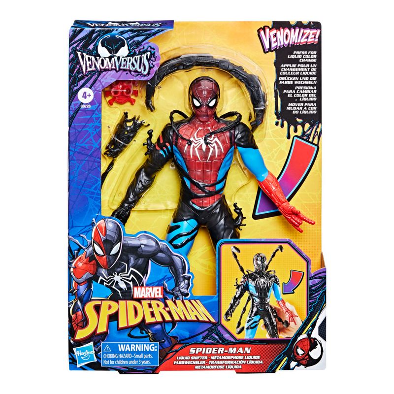 Boneco---Marvel---Spider-Man---Venom-X-Spider-Man-Metamorfose-Liquida---Hasbro-5