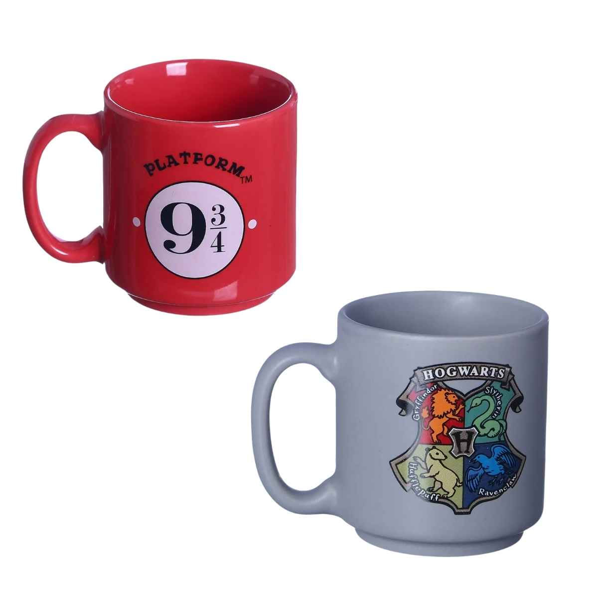 Kit 2 Canecas Harry Potter Mini Tina 100mL Original, Zona Criativa, Par De Xícaras Cerâmica