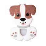 mordedor-de-silicone-pulseira-cachorrinho-marrom-girotondo-baby-LP7008_Frente