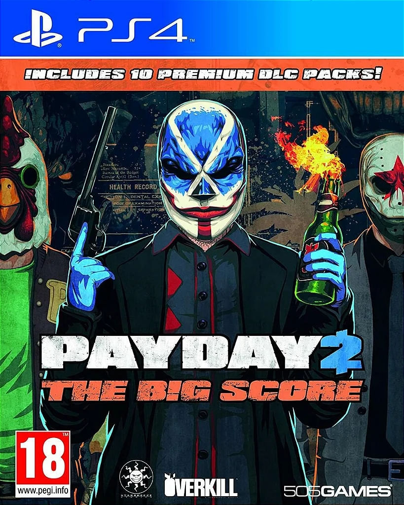 PAYDAY 2: THE BIG SCORE - PS4 - Ri Happy