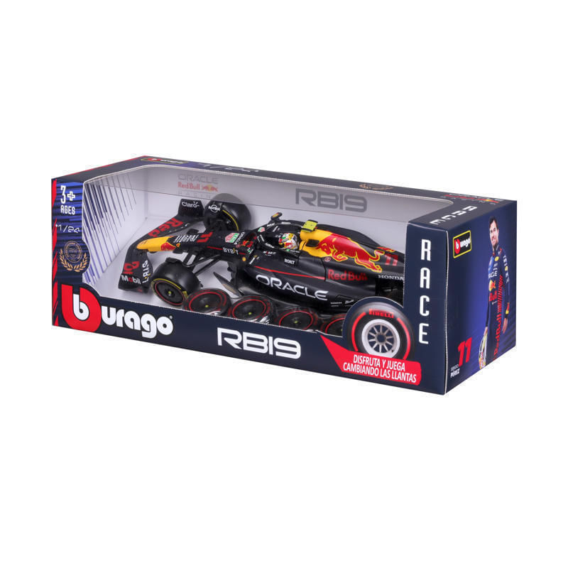 Mini-Veiculo---Race-Oracle---Red-Bull-Racing---1-24---Maisto-5