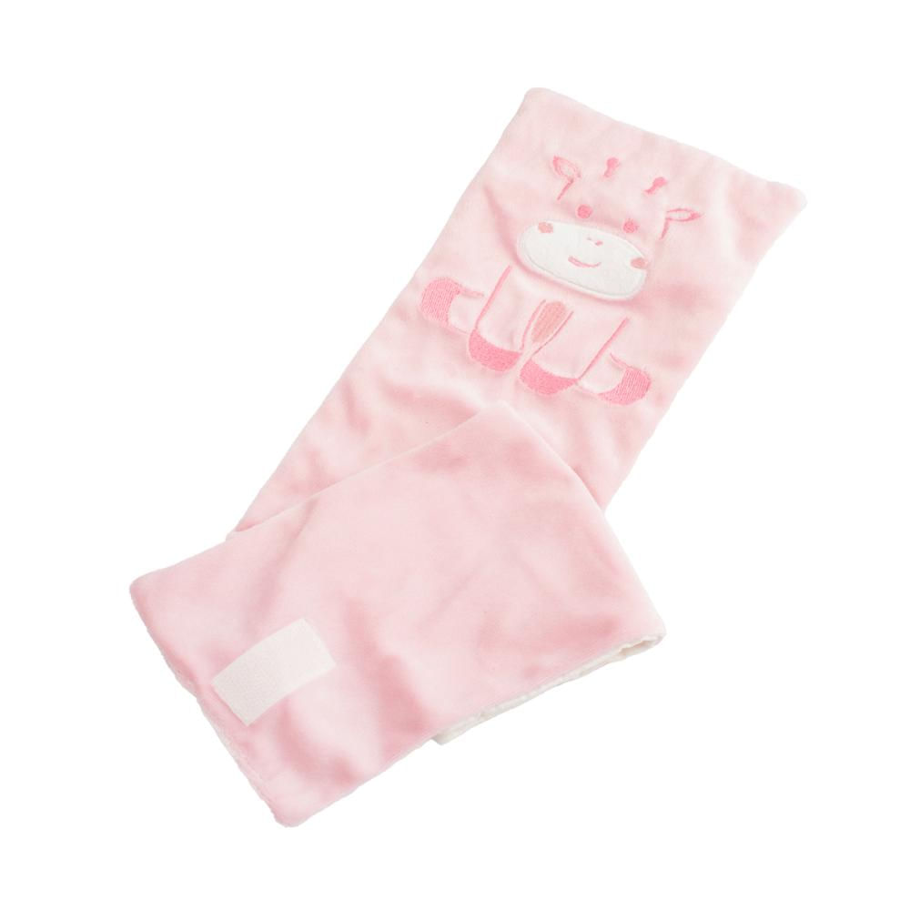 BABYL★ MINI GONG&STICKER PACK & TAPE Cinta Térmica Cólica Bebê Com Ervas Com Bolsa Pimpolho - Rosa - Ri