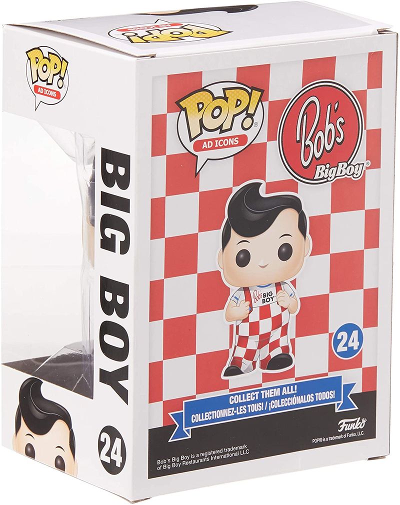Boneco Funko Pop Figura Big Boy 24 Bob's Original