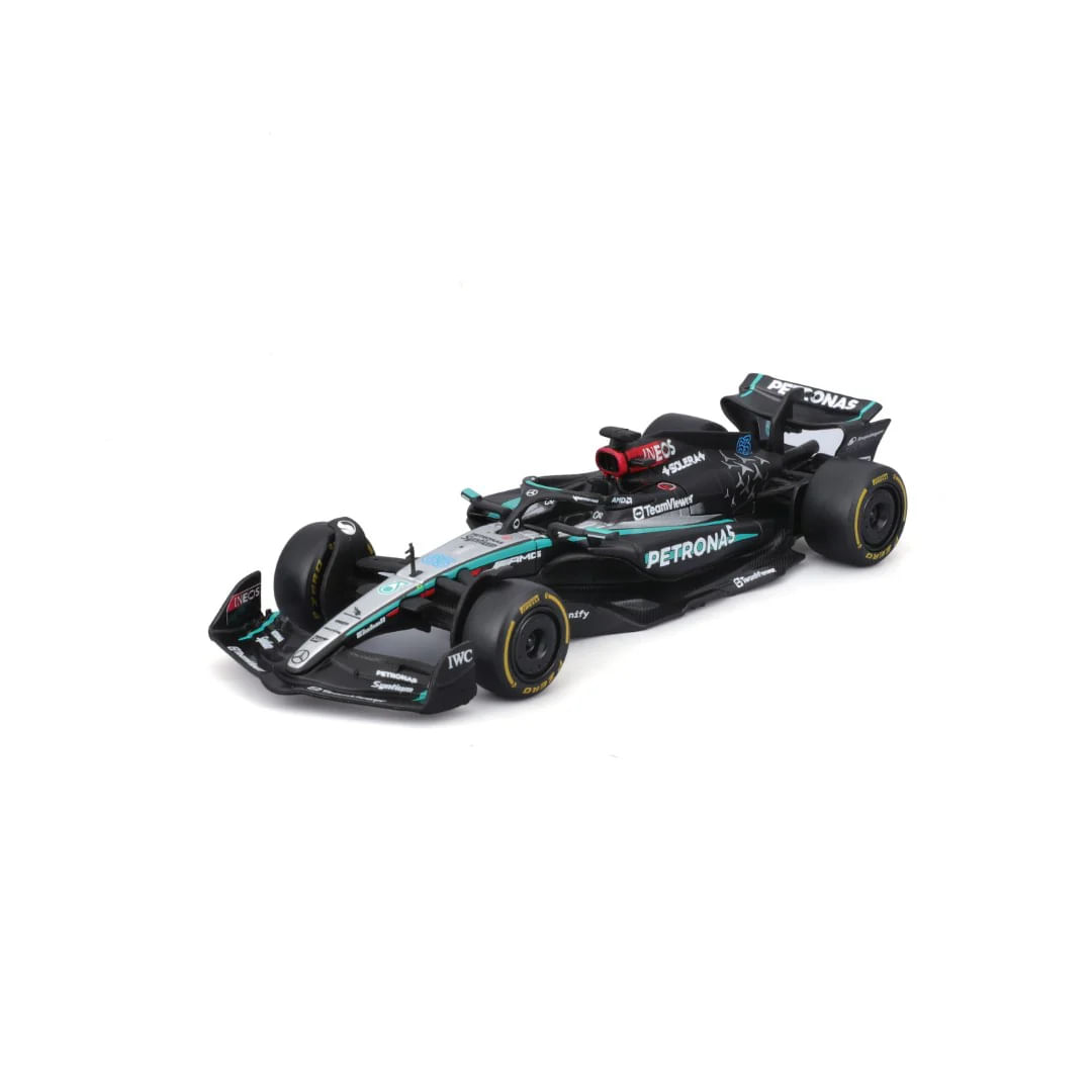 Miniatura F1 2024 Mercedes W15 Russel S/ Piloto 1:43 Bburago - Ri