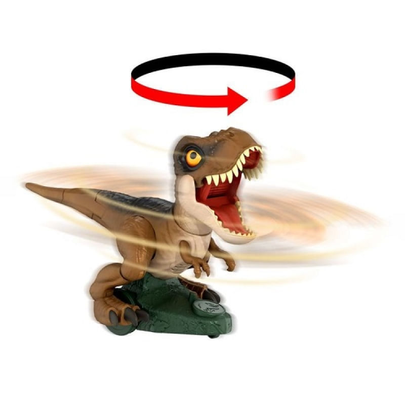 Jurassic World T.Rex 40 Cm Fúria Rugidora Controle Remoto – C/ Som