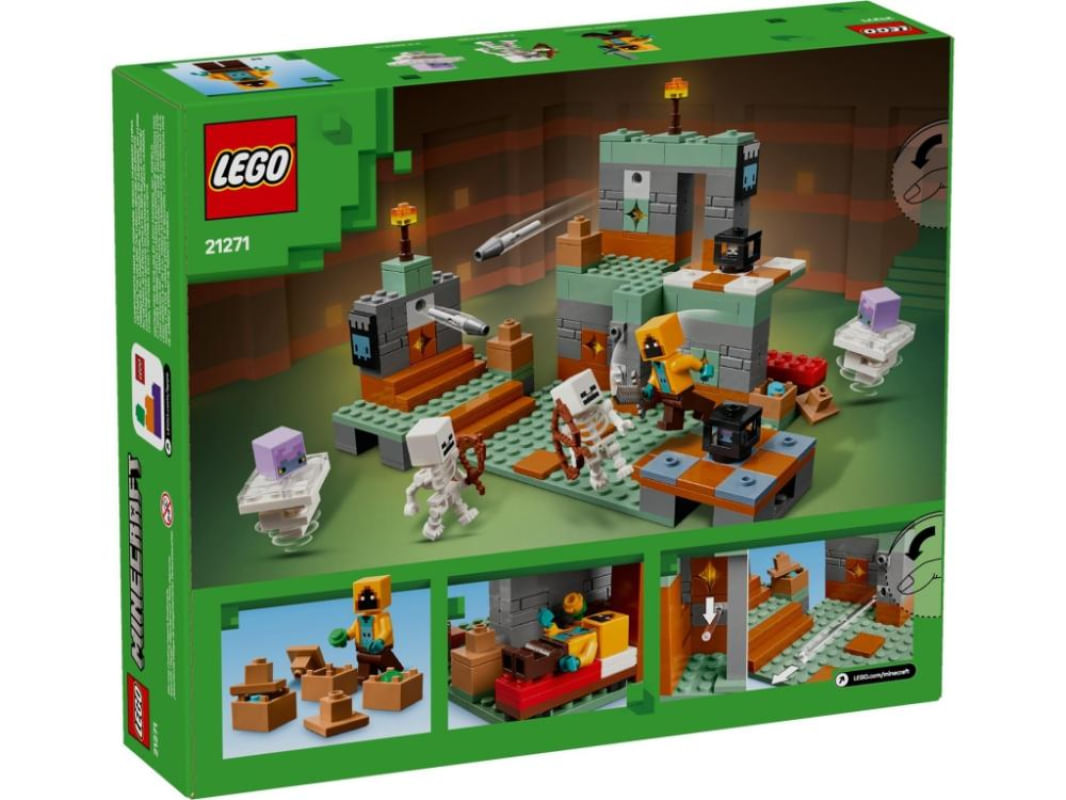 A Câmara De Julgamento Lego Minecraft - Lego 21271 - Ri Happy
