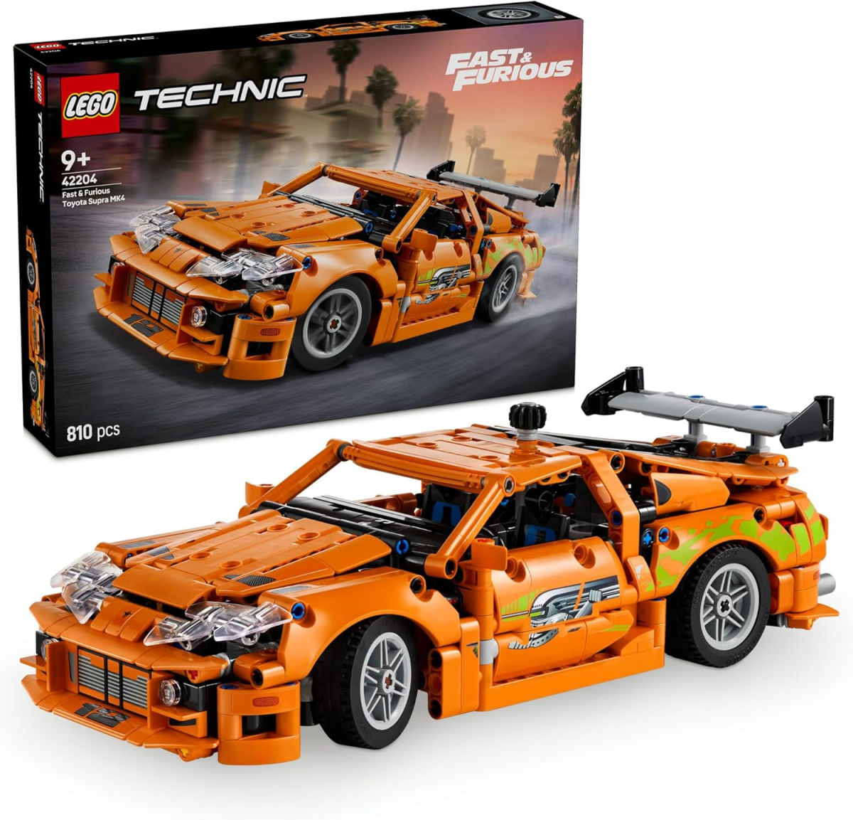 42204 Lego Technic - Velozes e Furiosos - Toyota Supra Mk4