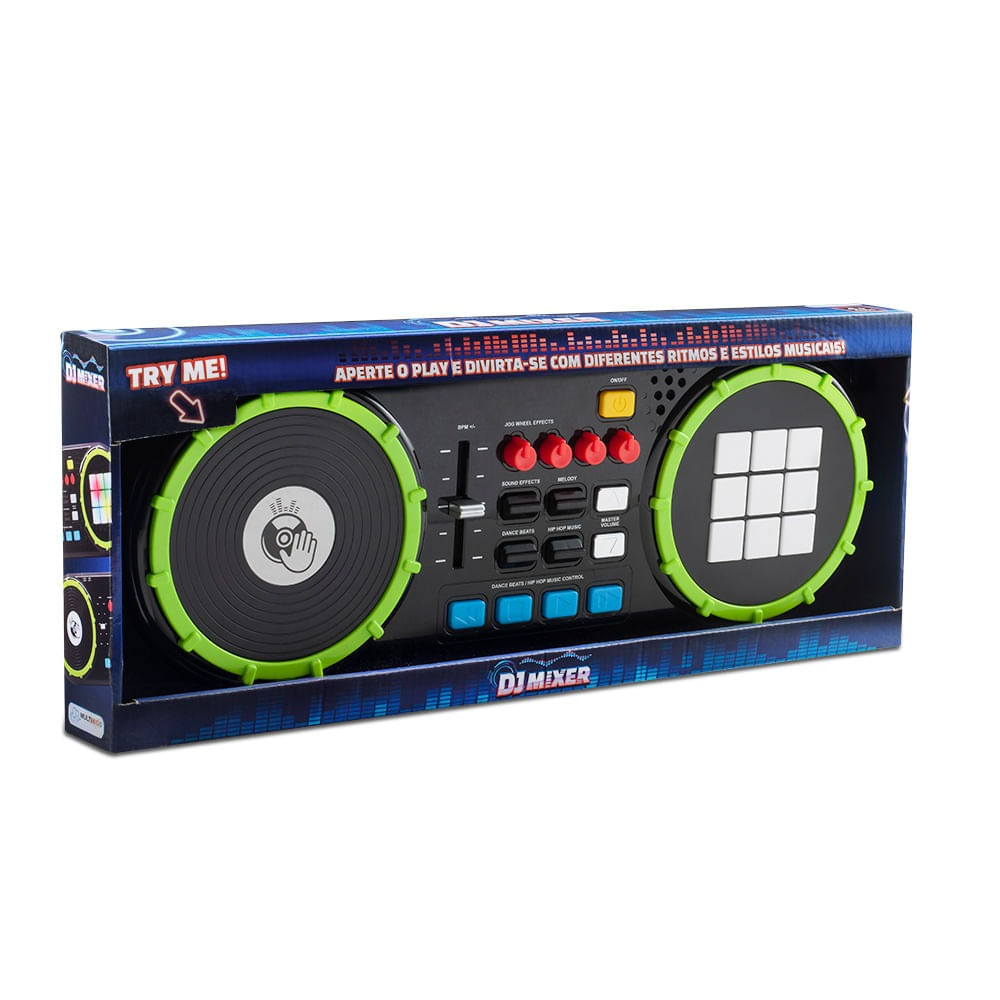 Dj Mixer Painel de Música - Multikids BR1175 - Ri Happy