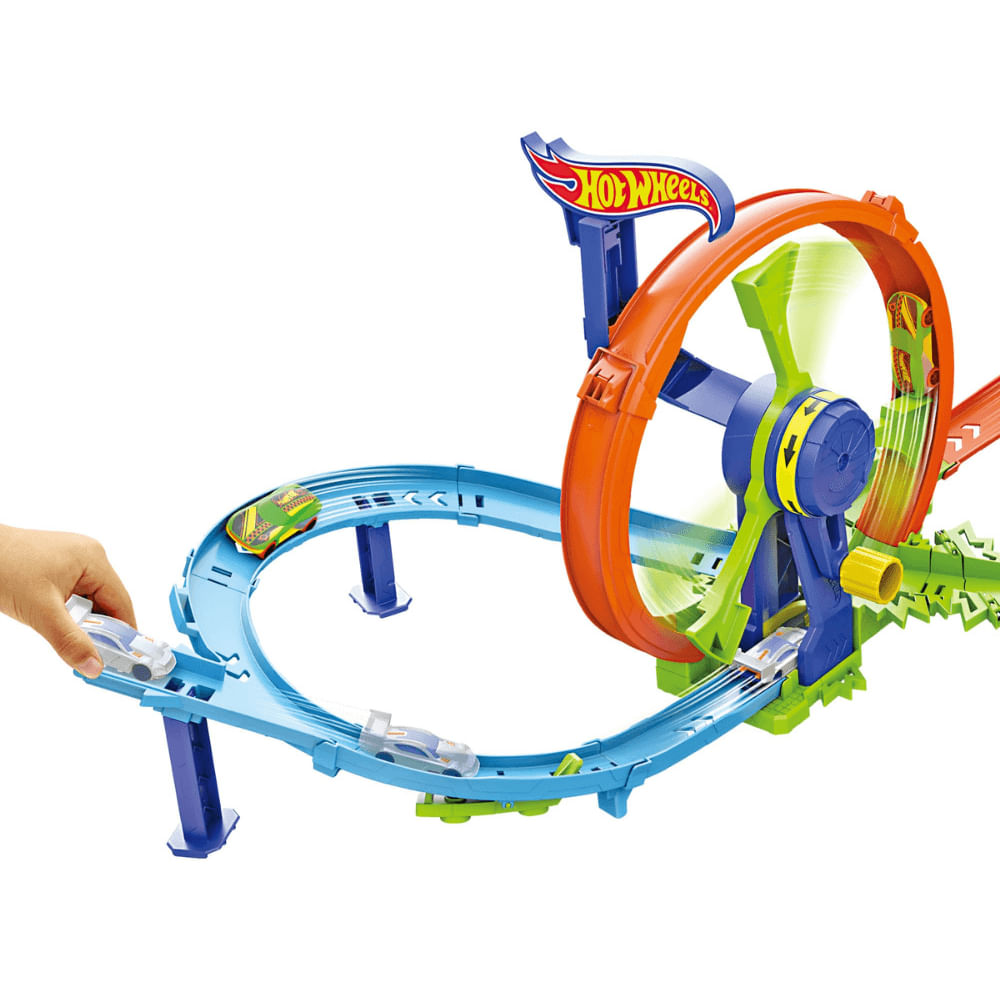 Pista Lançamento Veloz & Looping Hot Wheels - Mattel - Ri Happy