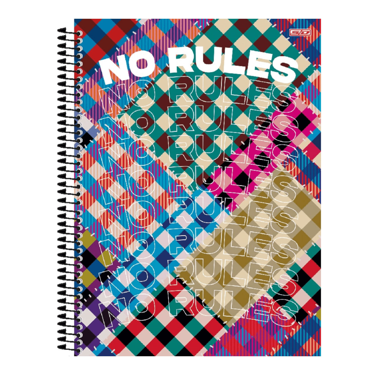 Caderno Espiral Capa Dura 10x1 - 160 Folhas - No Roles - São Domingos
